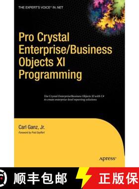 【3-4周达】Pro Crystal Enterprise / Businessobjects XI Programming [9781590597590]