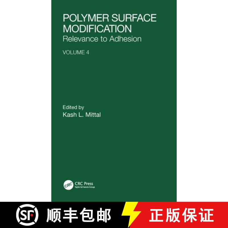 【3-4周达】Polymer Surface Modification: Relevance to Adhesion, Volume 4 [9789067644532]