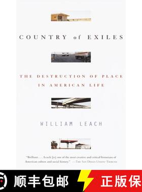 【3-4周达】Country of Exiles: Country of Exiles: The Destruction of Place in American Life [9780679758655]
