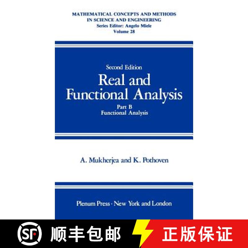 【3-4周达】Real and Functional Analysis: Part B Functional Analysis - Real and Functional Analysis Fu... [9780306415586]
