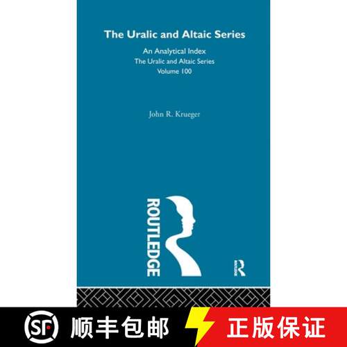 【3-4周达】精装 Uralic and Altaic Series: An Analytical Index [9780700709007]
