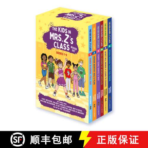 【3-4周达】The Kids in Mrs. Z's Class Boxed Set: Books 1-6 [9781523531462]