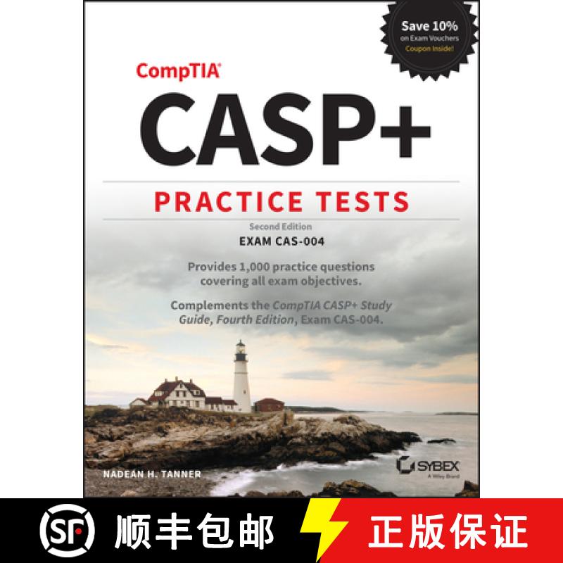 【3-4周达】CASP+ Advanced Security Practitioner Practice Tests - Exam CAS-004, 2nd Edition: Exam CAS-004 [9781119813057]