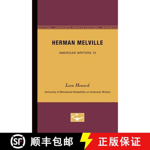 【3-4周达】Herman Melville - American Writers 13: University of Minnesota Pamphlets on American Writers [9780816602513]