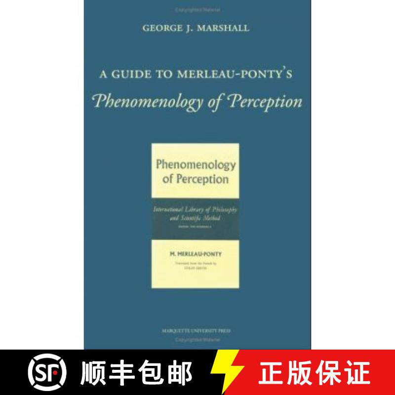 【3-4周达】Guide to Merleau-Ponty’s Phenomenology of Perception [9780874627572]
