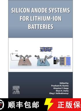 【3-4周达】Silicon Anode Systems for Lithium-Ion Batteries [9780128196601]