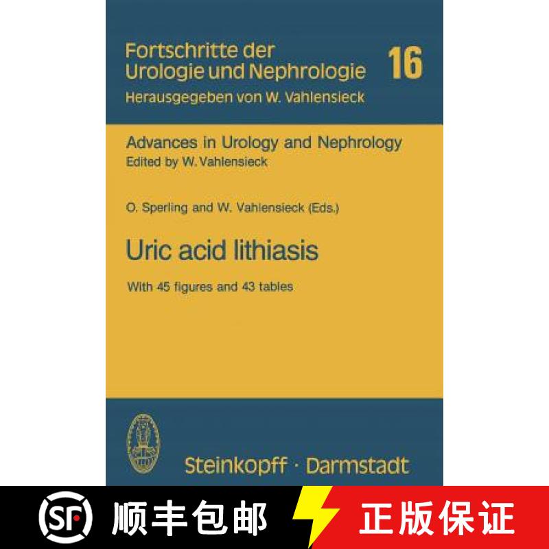 【3-4周达】Uric acid lithiasis : Workshop Tel Aviv 10.-12. Dezember 1980 [9783798505940]