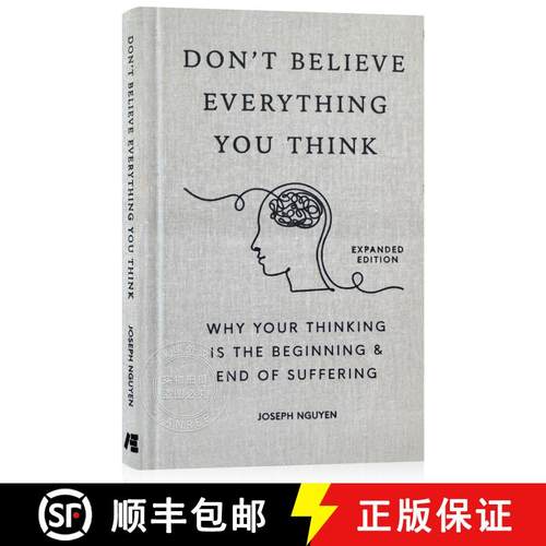 现货 精装 不要相信你所想的一切 Don't Believe Everything You Think (Expanded Edition): Why Your Thinki... [9798893310153]