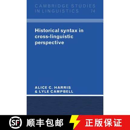 【3-4周达】Historical Syntax in Cross-Linguistic Perspective: - Historical Syntax in Cross-Linguistic... [9780521478816]