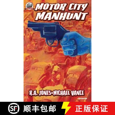 【3-4周达】Motor City Manhunt [9780692622766]
