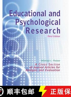 【3-4周达】Educational and Psychological Research : A Cross-Section of Journal Articles for Analysis ... [9781884585456]