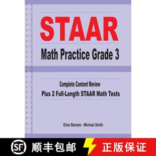 Full 4周达 Practice Math Complete length Plus STAAR Review Content 9781636200101 Tests Grade