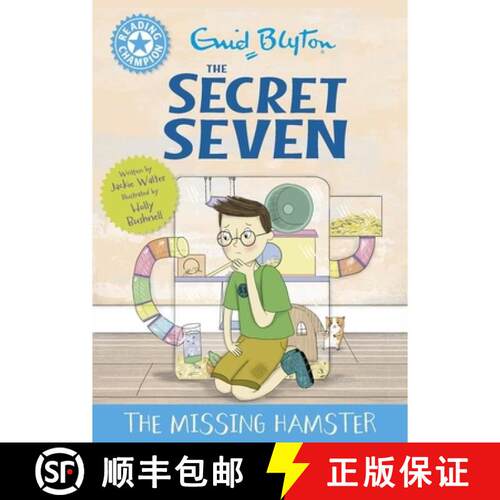 【3-4周达】精装 Reading Champion: The Secret Seven: The Missing Hamster: Blue Band 4 [9781445197050]
