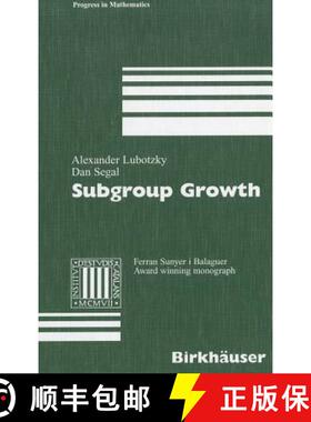 【3-4周达】Subgroup Growth [9783764369897]