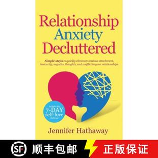 Anxious Anxiety Simple Decluttered Attachment 9781913937010 Steps Eliminate Quickly 4周达 Relationship Inse...
