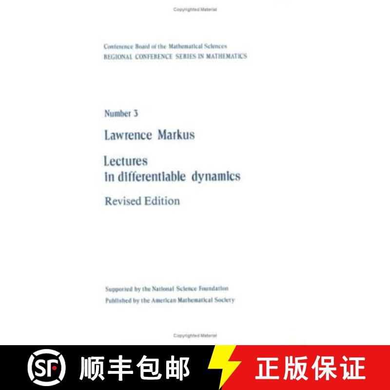 【3-4周达】Lectures in Differentiable Dynamics [9780821816950]