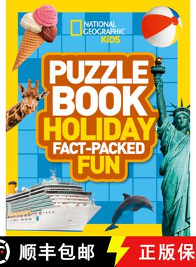 【3-4周达】Puzzle Book Holiday: Brain-Tickling Quizzes, Sudokus, Crosswords and Wordsearches [9780008267711]