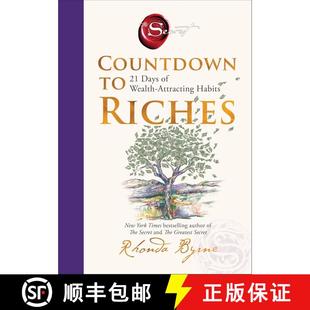 【3-4周达】财富倒计时 美版精装 Countdown to Riches: 21 Days of Wealth-Attracting Habits [9780063478626]
