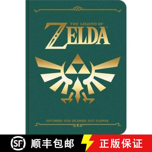【3-4周达】Legend of Zelda 16-Month 2026–2027 Weekly/Monthly Planner Calendar [9781419792342]