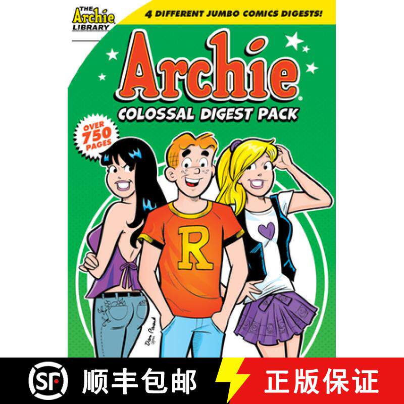 【3-4周达】Archie Colossal Digest Pack [9781645768692]