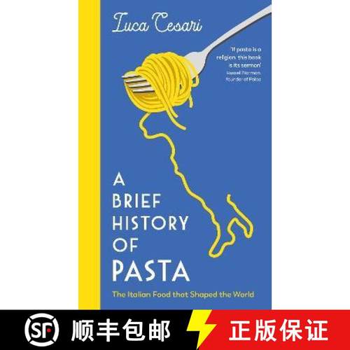 【3-4周达】A Brief History of Pasta : The Italian Food that Shaped the World [9781788169394]