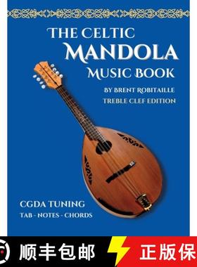 【3-4周达】Celtic Mandola Music Book: Treble Clef and Tablature Edition [9781990144110]