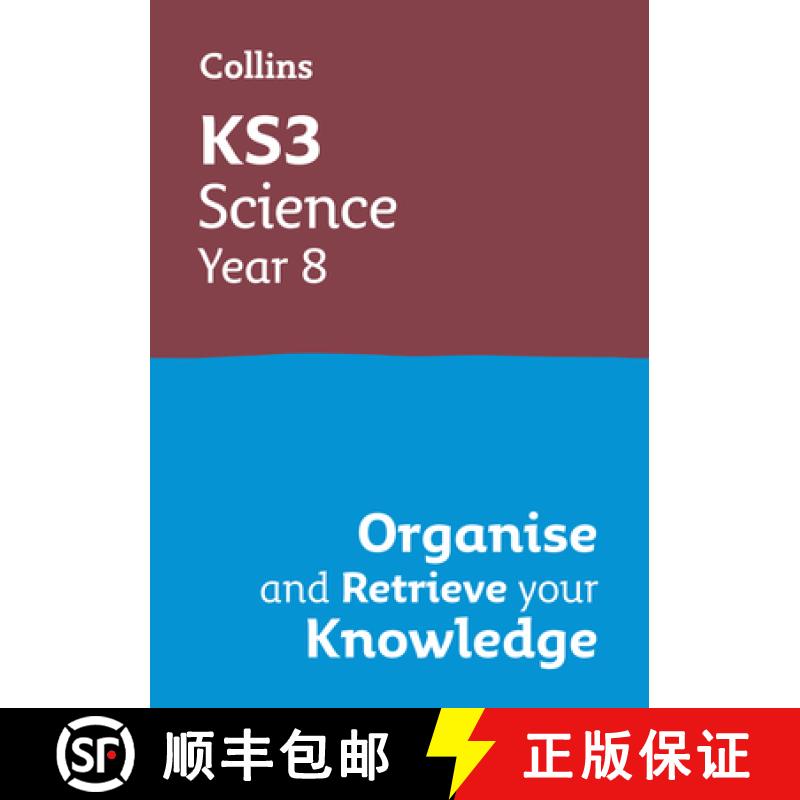 【3-4周达】Ks3 Science Year 8: Organise and Retrieve Your Knowledge: Ideal for Year 8 [9780008598686]