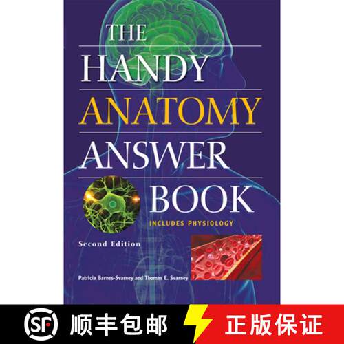 【3-4周达】Handy Anatomy Answer Book: Second Edition [9781578595426]