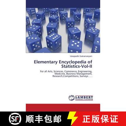 预订 Elementary Encyclopedia of Statistics-Vol-II [9783659788178]