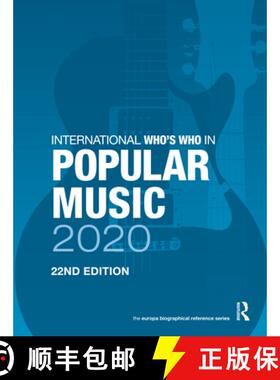 【3-4周达】International Who's Who in Popular Music 2020 [9780367440060]