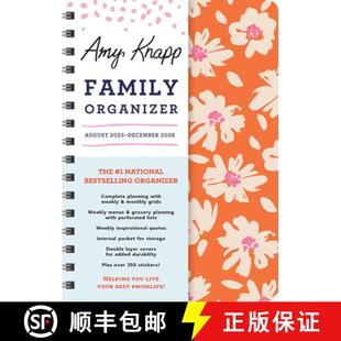 December Knapp Organizer August Family Amy 9781728292212 预订 2025 2026
