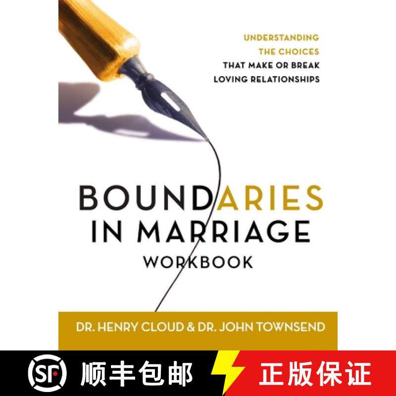 【3-4周达】Boundaries in Marriage Workbook: Understanding the Choices That Make or Break Loving Relat... [9780310228752]