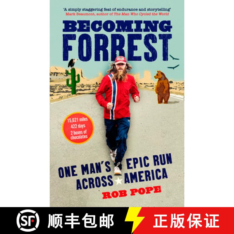 【4周达】Becoming Forrest: One Man's Epic Run Across America [9780008472511]