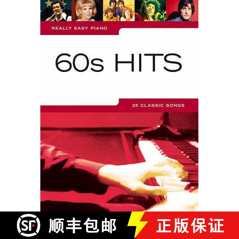 【2-3周达】Really Easy Piano: 60'S Hits [9781846095177]