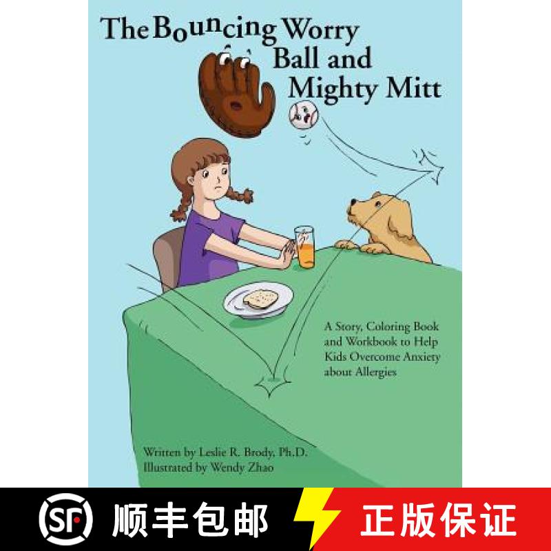 【2-3周达】The Bouncing Worry Ball and Mighty Mitt [9781105488412]