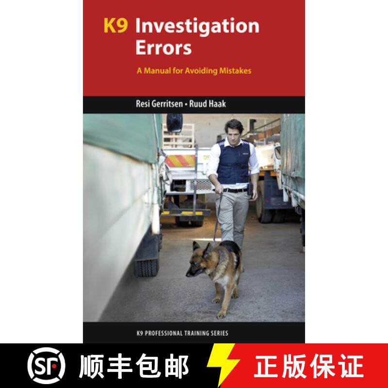 【3-4周达】K9 Investigation Errors: A Manual for Avoiding Mistakes [9781550596724]