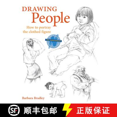 【3-4周达】精装 Drawing People: How to Portray the Clothed Figure [9781581803594]