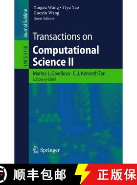 【3-4周达】Transactions on Computational Science II: Journal Subline [9783540875628]