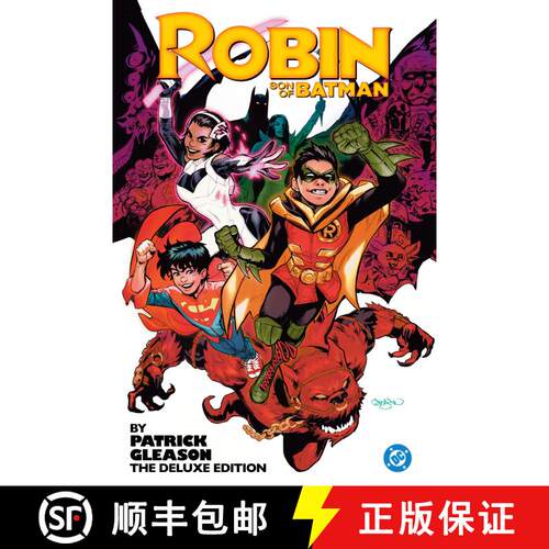 【3-4周达】精装 Robin: Son of Batman by Patrick Gleason: The Deluxe Edition [9781779528322]