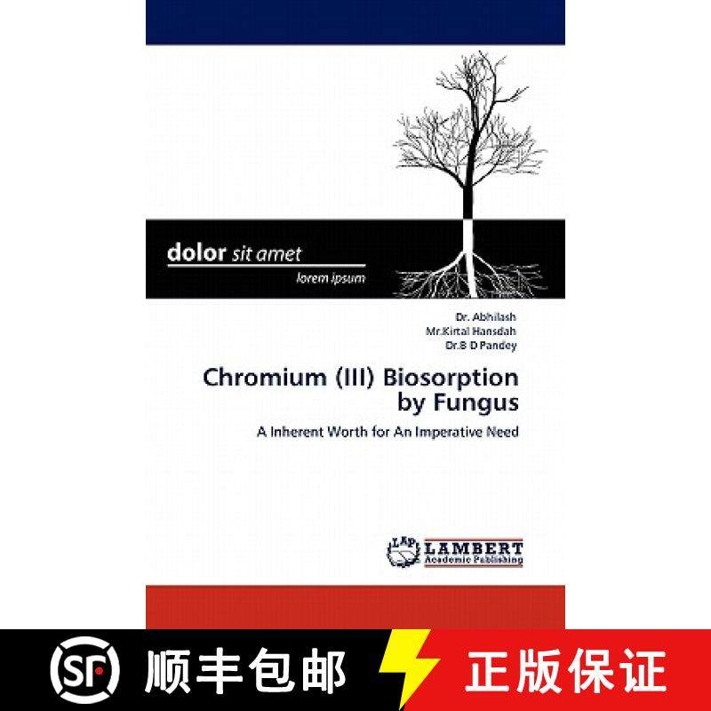 预订 Chromium (III) Biosorption by Fungus [9783844389753]