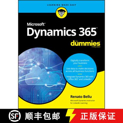 【3-4周达】Microsoft Dynamics 365 For Dummies [Wiley计算机] [9781119508861]