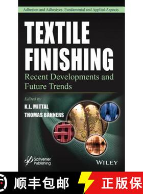 【3-4周达】Textile Finishing: Recent Developments And Future Trends [Wiley材料科学] [9781119426769]