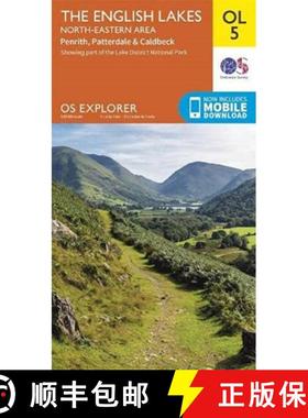 【3-4周达】English Lakes North-Eastern Area: Penrith, Patterdale & Caldbeck [9780319264003]