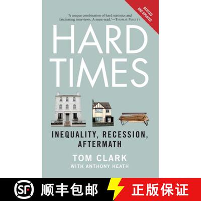 【3-4周达】Hard Times – The Divisive Toll of the Economic Slump [9780300212747]