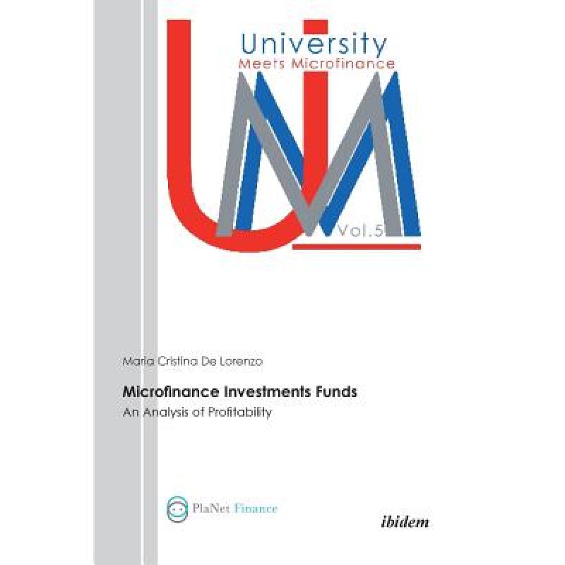 【4周达】Microfinance Investment Funds: An analysis of profitability. [9783838202518] 书籍/杂志/报纸 科学技术类原版书 原图主图