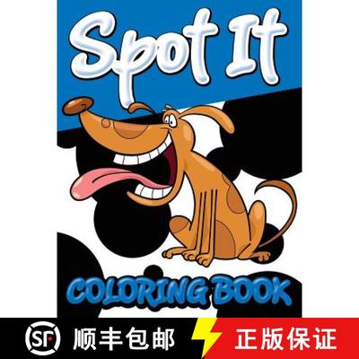【3-4周达】Spot It Coloring Book [9781634285797]