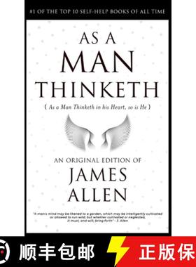 【3-4周达】As a Man Thinketh : The Life-Changing Formula to  Become a Super Human  118th Anniversary ... [9781803579719]