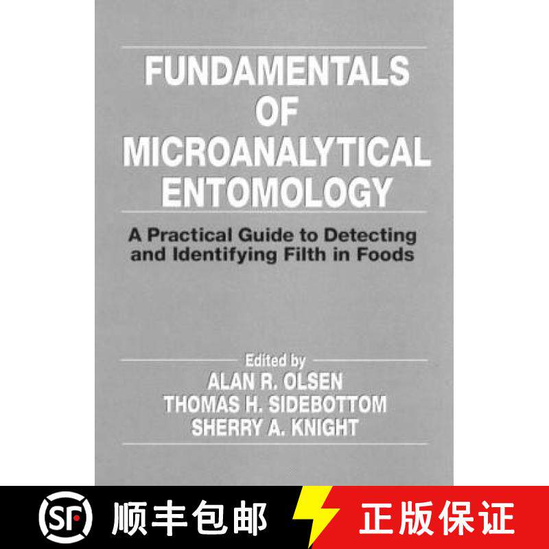 【3-4周达】精装 Fundamentals of Microanalytical Entomology: A Practical Guide to Detecting and Identi... [9780849389252]