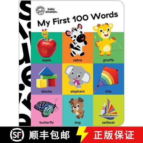 【3-4周达】Baby Einstein: My First 100 Words [9798384600473]