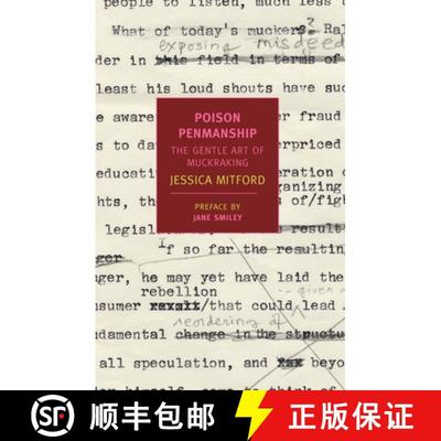 【3-4周达】Poison Penmanship: The Gentle Art of Muckraking [9781590173558]